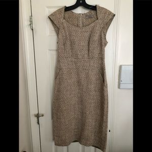 Ports 1961 Brown Woven Dress